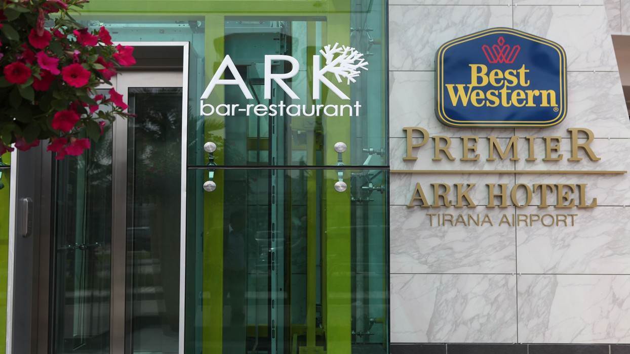 Best Western Ark Hotel Tirana Eksteriør billede